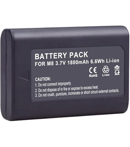 Amazon.com: Battery for Leica M8 M9 14464 M8.2 BM8 M9-M M9-P
