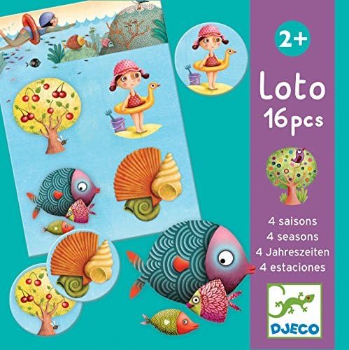 Djeco Board Game - Lotto Four Seasons by Djeco