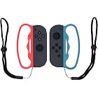 Mcbazel Boxing Grip with Hand Straps for NS Switch/Switch OLED Joy-Con Fitness Boxing Game Blue and Red(NOT for NS 2)