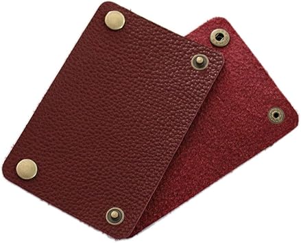 Amazon Luminio ルミニーオ 本革 日本製 ハンドルカバー バッグ 持ち手 牛革 トートバッグ用 2枚セット レザー Tbitl 04 ワイン アンティークゴールド S ポーチ