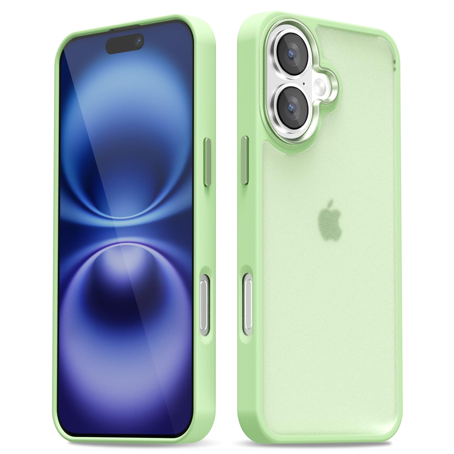 oakxco for iPhone 16 Case Clear Hard Shell, Slim