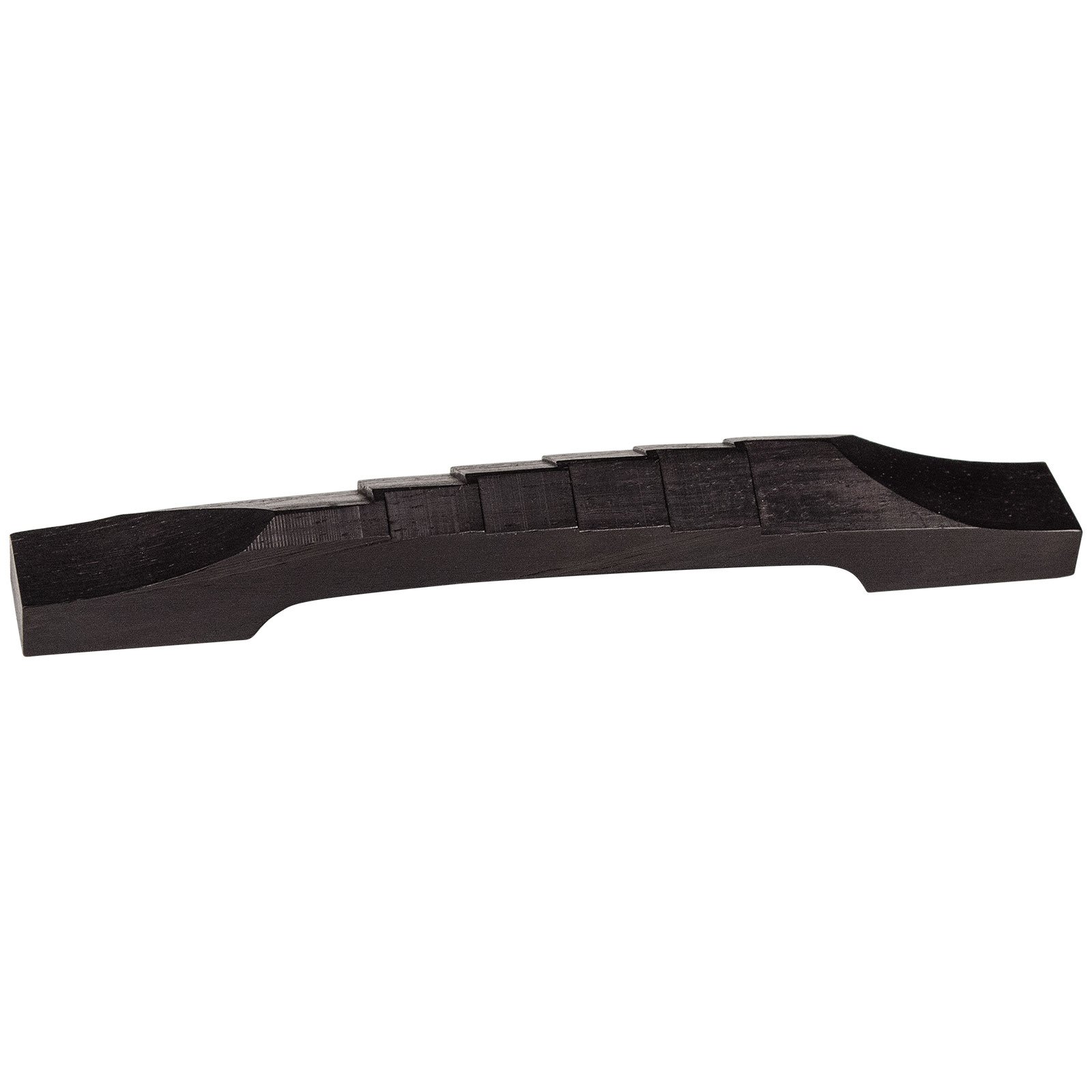 Golden Gate F-2921 Compensated Django Guitar Bridge - Ebony - Low (17mm)