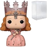 POP Movies: The Wizard of Oz 85th Anniversary - Glinda The Good Witch Funko Vinyl Figure (Bundled with Compatible Box Protector Case), Multicolor, 3.75 inches