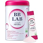 BB LAB Good Night Low Molecular Collagen Powder Stick Supplement, Halal Certified, Korean Marine Collagen, Fish Collagen Peptides, Vitamin C, Glycine, Fast Absorption, Mix Berry Flavor