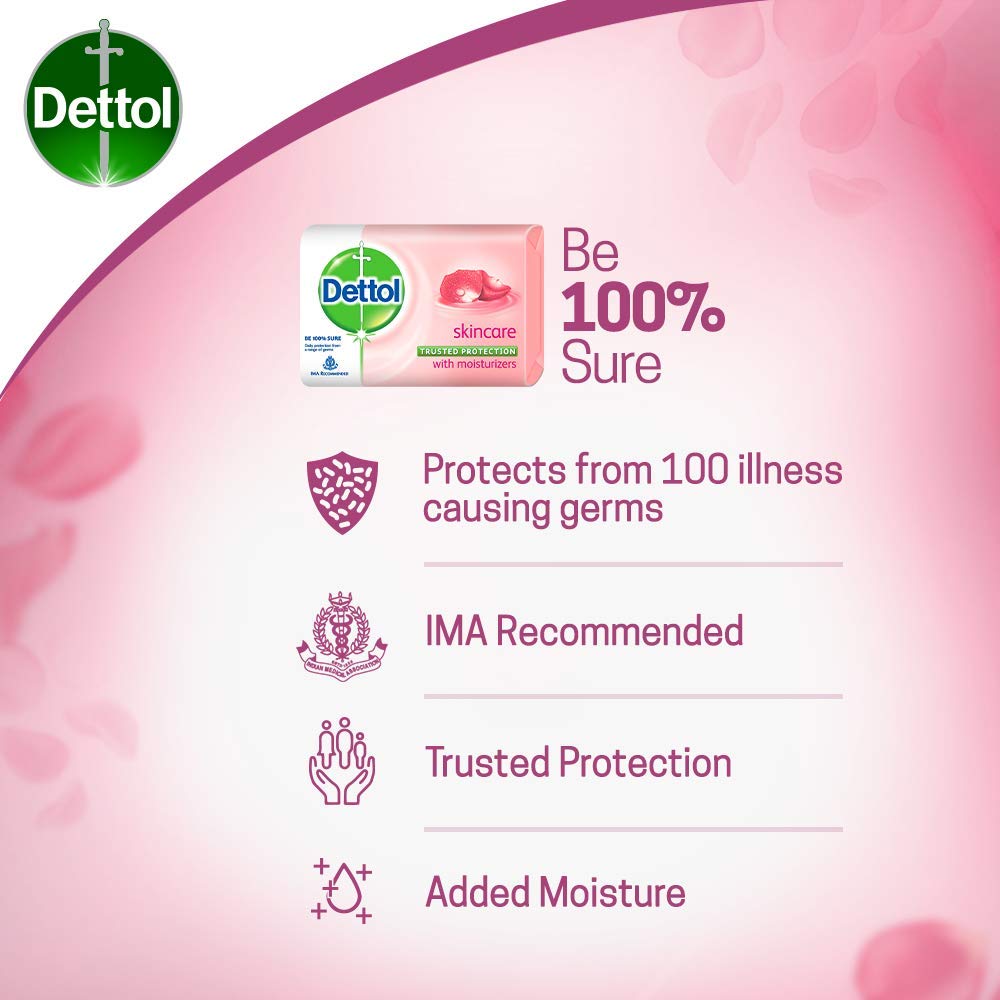 dettol skincare bar soap