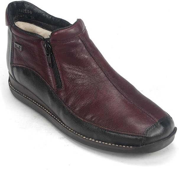 Amazon.com | Rieker 44252 Womens Warm Lined Ankle Double Zip Water Resistant Winter Boots (36 M 