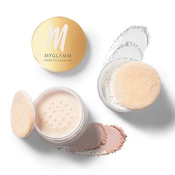 MyGlamm Glow to Glamour 2 in 1: Shimmer Powder + Fixing Powder