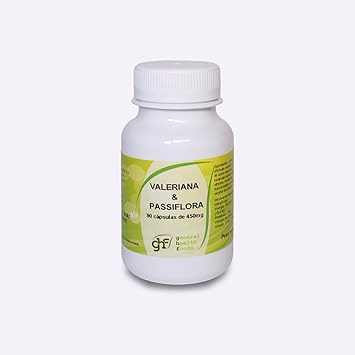 GHF - GHF Valeriana y Pasiflora 90 cápsulas 450 mg