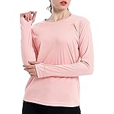 Women's UPF 50+ UV Sun Protection Shirt Outdoor Performance Long Sleeve Rash Guard Shirts for Hiking,Swim,Fishing