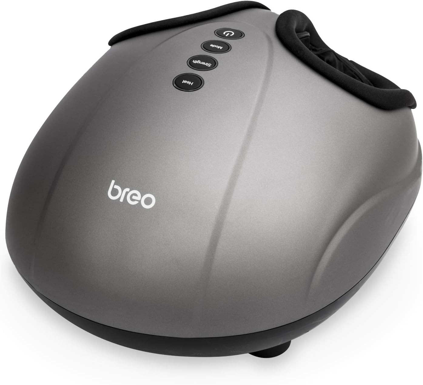 Breo Foot Massager with Heat, Deep Rolling Kneading Therapy Massage Air Compression, Relieve Foot Pain for Up to Size 11: Health & Personal Care