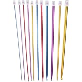 Zuoyou 11Pcs Crochet Hooks,Tunisian Crochet Hooks Set, 2mm to 8mm | Aluminum Afghan Crochet Needles Supplies for Beginner, Crocheter, Knitter, Scarves DIY Crafts, Ideal Gift