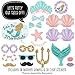 Big Dot of Happiness Let's Be Mermaids - Baby Shower or Birthday Party Photo Booth Props Kit - 20 Count
