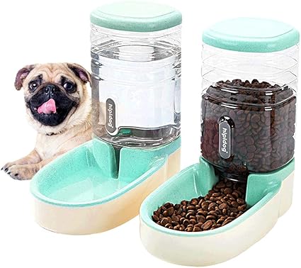 Pet Supplies Happycat Pets Gravity Food And Water Dispenser Set