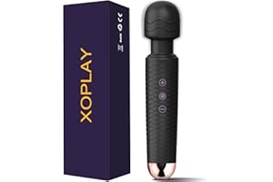 G Spot Vibrator Sex Toys for Women, XOPLAY Rechargeable Vibrating Dildo Wand Vibrator Sex Toy for Her Pleasure, 25 Powerful V