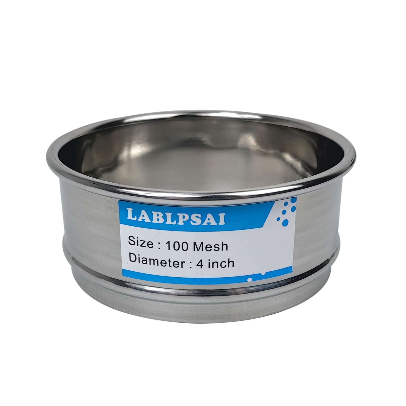 LABLPSAI 100 Mesh Lab Sieves 4" Diameter 304