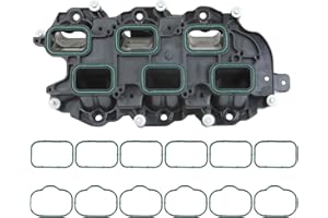 MITZONE Intake Manifold with Gasket Compatible with 2011-2021 Jeep Dodge RAM Chevy 3.6L V6 Vehicles Grand Cherokee Wrangler Journey Grand Caravan Town Country Replace 05184199AF