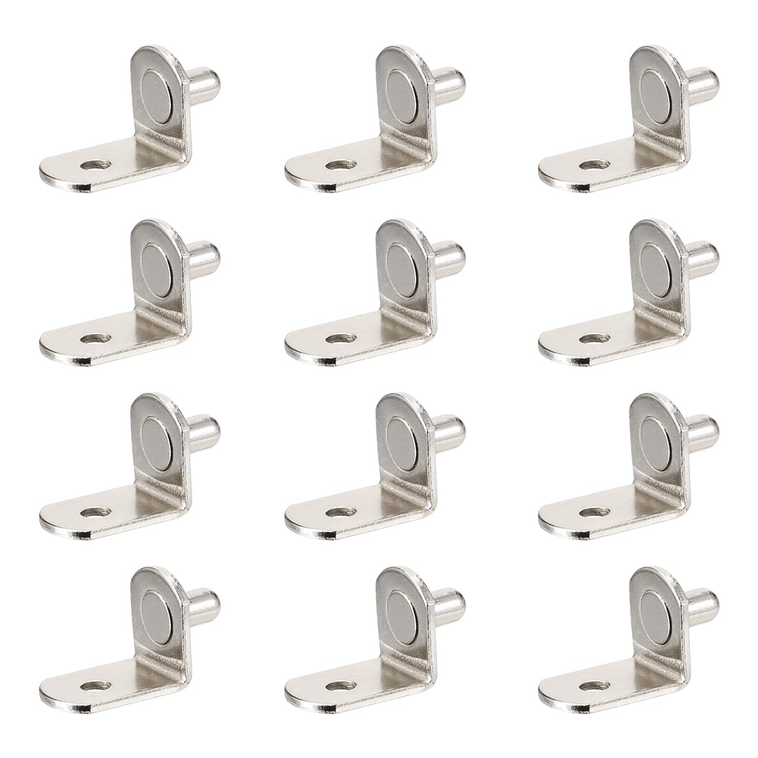 sourcing map Shelf Support Peg,5mm L-Shaped Support, Furniture Cabinet Closet Shelf,Bracket Pegs with Hole,for Kitchen Furniture Book Shelves Supplies,50pcs