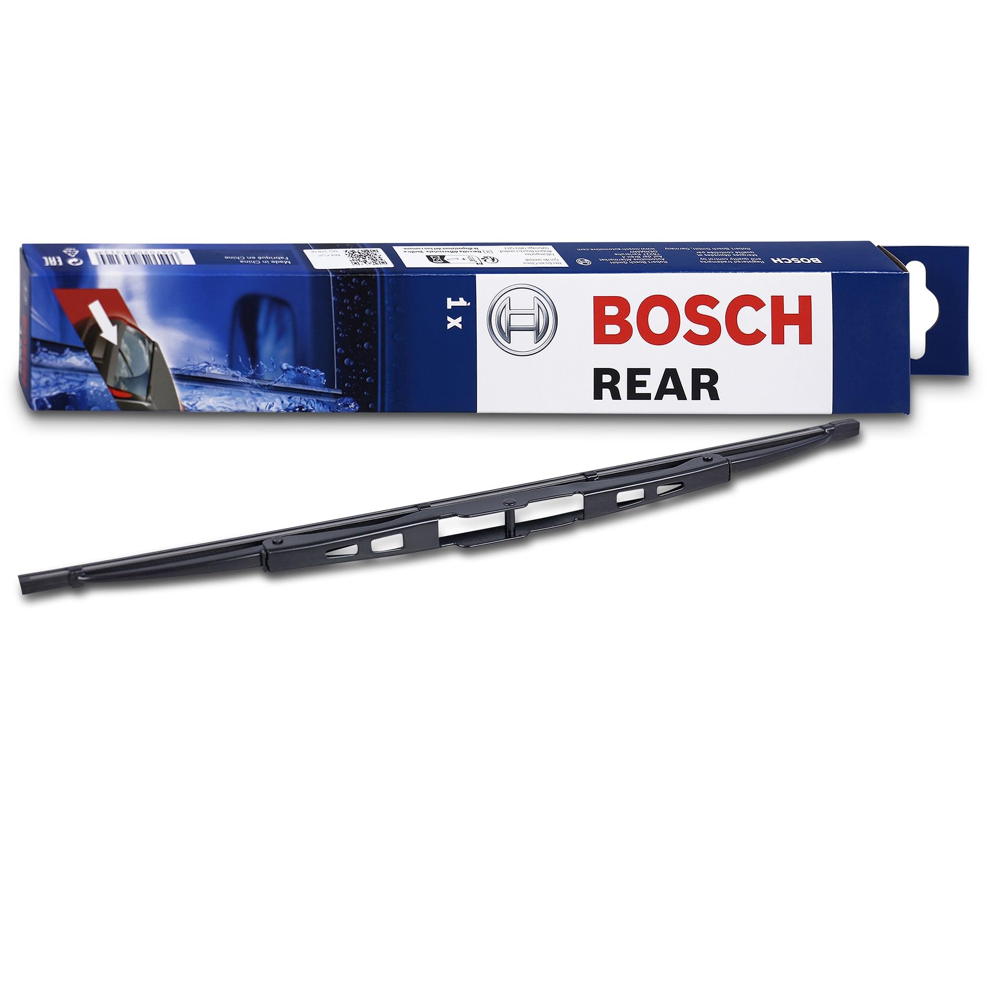 Bosch Rear Wiper H 772 - Excellent Cleaning Performance - Replacement Blade for Back Windscreen - 1 Blade, 340mm