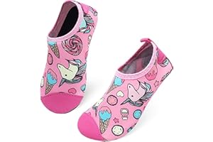 JOINFREE Kids Boys Girls Water Shoes Barefoot Aqua Socks for Beach Swimming Pool Quick -Dry Unisex