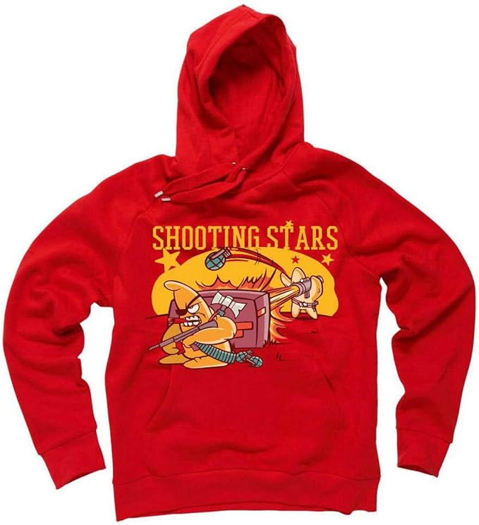 Shooting Stars Pun Hoodie Amazon.co.uk Clothing