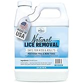 Safe Natural Lice Treatment for Kids & Adults | Gentle, Non-Irritating Lice Shampoo That Kills Eggs and Lice on All Hair Types | Dimethicone Safely Suffocates | 32oz Treats 3-5 People