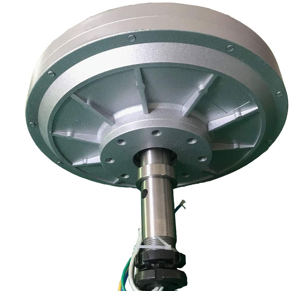 Flyte 3000W 180rpm 380VDC PMG Vertical Wind Turbine Coreless Maglev DIY Generator for New Energy Eng