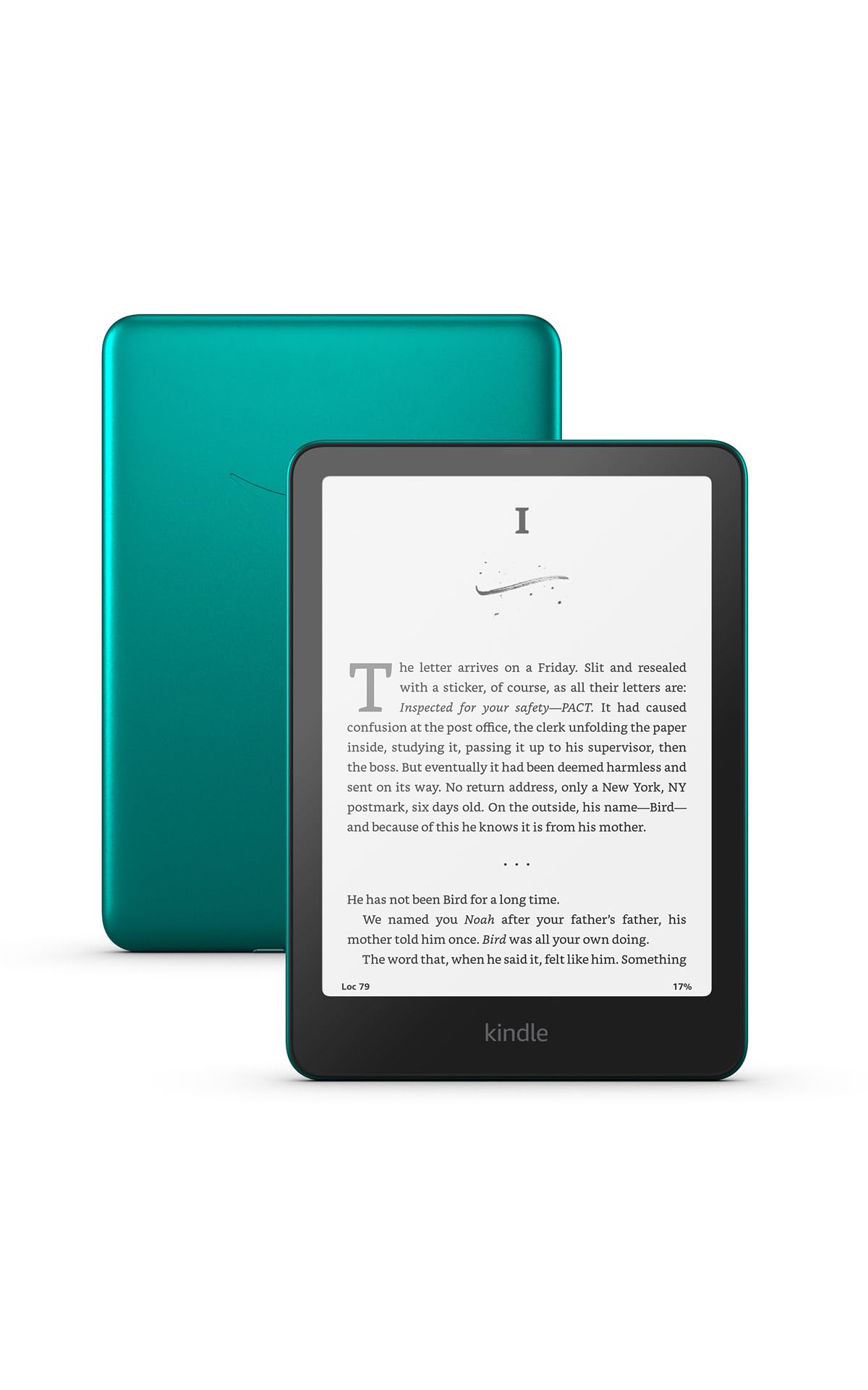 Amazon Kindle Paperwhite Signature Edition 32 GB (modelo más nuevo): 20 % más rápido con luz frontal ajustable automáticamente, carga inalámbrica y semanas de duración de la batería – Jade metálico