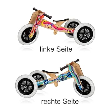 WISHBONE BIKE - Sonderedition Music - 3-Bikes-in-1 - ab dem 1. Jahr bis zum 5. Jahr verwendbar