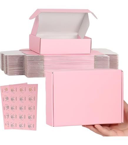 200 Pack 6x4x4 Inches Small Shipping Boxes Brown Corrugated Cardboard Boxes For Packing Mailing Moving Business