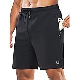 NORTHYARD Men's 7" Gym Shorts Knit Athletic Tennis Shorts for Men with Zipper Pockets for Workout Athletic Training
