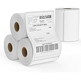FungLam 4 Rolls 4XL Labels 4" x 6" Direct Thermal Printer Labels, Shipping Labels Compatible with LabelWriter 4XL 1744907 Thermal Postage Label Paper, 220 Labels/Roll