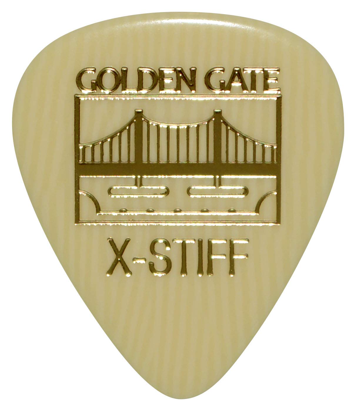 Golden Gate MP-141 Sideman Shape Guitar Picks, 1.5 mm Thickness, Ivoroid