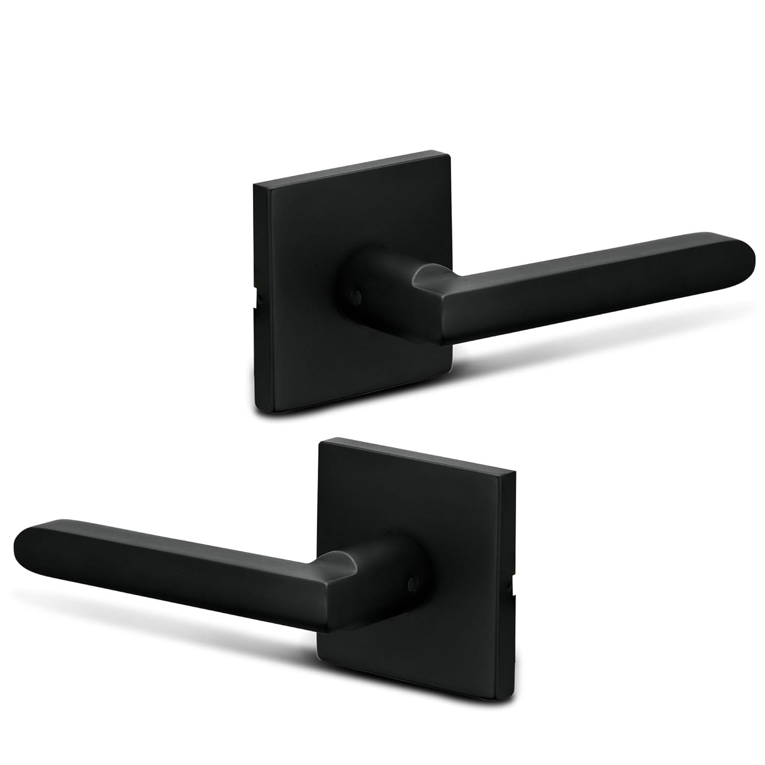 Buy Berlin Modisch Dummy Lever Door Handle Pack of 2 Slim Square Non