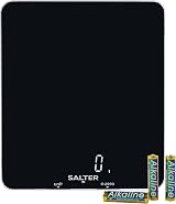 Salter Phantom Electronic Kitchen Scale 5kg Add & Weigh Tare Aquatronic Hidden