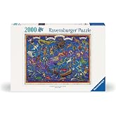 Ravensburger - Constellations - 2000 Piece Jigsaw Puzzle - Stunning Imagery - Beautiful and Intricate - Unique Depiction of The Zodiac Symbols - Premium Quality - Puzzles for Adults
