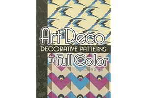 Art Deco Decorative Patterns in Full Color