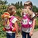 HappyVk- Baby Doll Carrier for Kids- with Cute Kitten Embroidery.