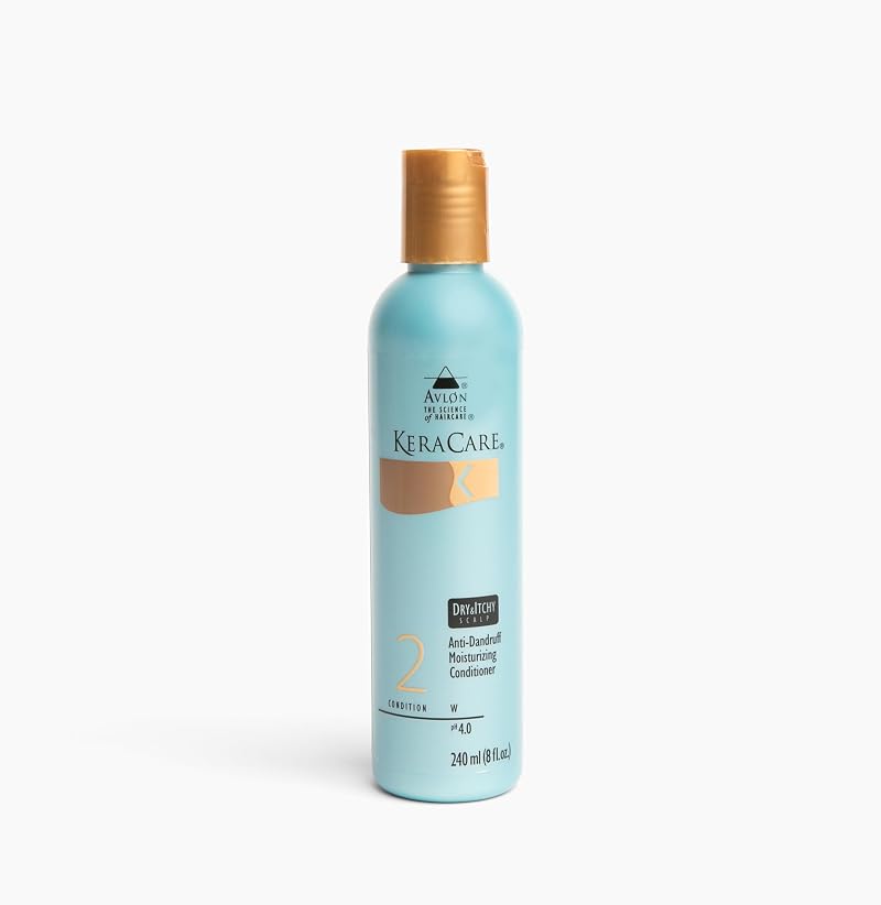KeraCare Dry Itchy Scalp Anti-Dandruff Moisturizing Conditioner 8oz Coconut Oil