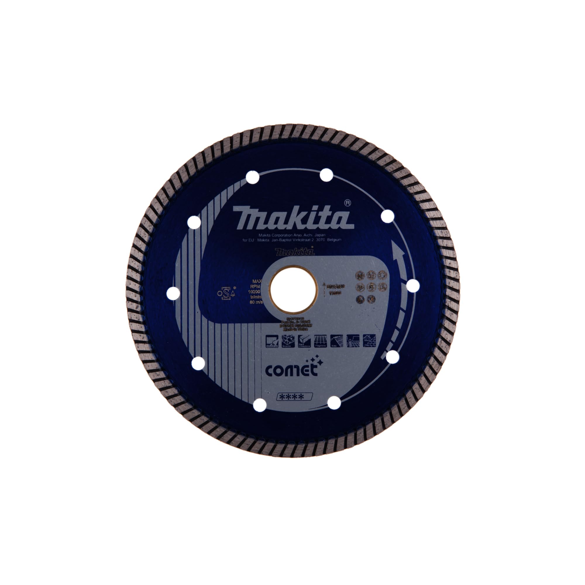 Makita B-13007 Comet Turbo Rim