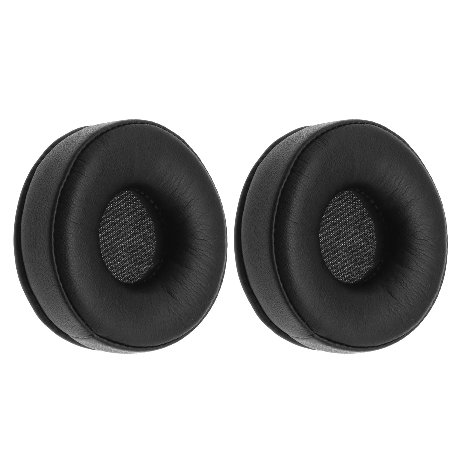 OTOTEC 1 Pair Ear Pads Protein Leather Foam Replacement Ear Cushions Compatible with Sennheiser HD25 HD25-II HD25SP HD25SP-II Headphones Black