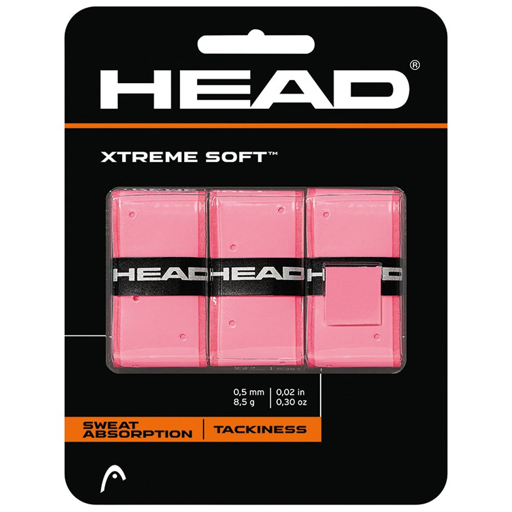 HEAD Xtremesoft Overgrip 3 Pack (Pink)