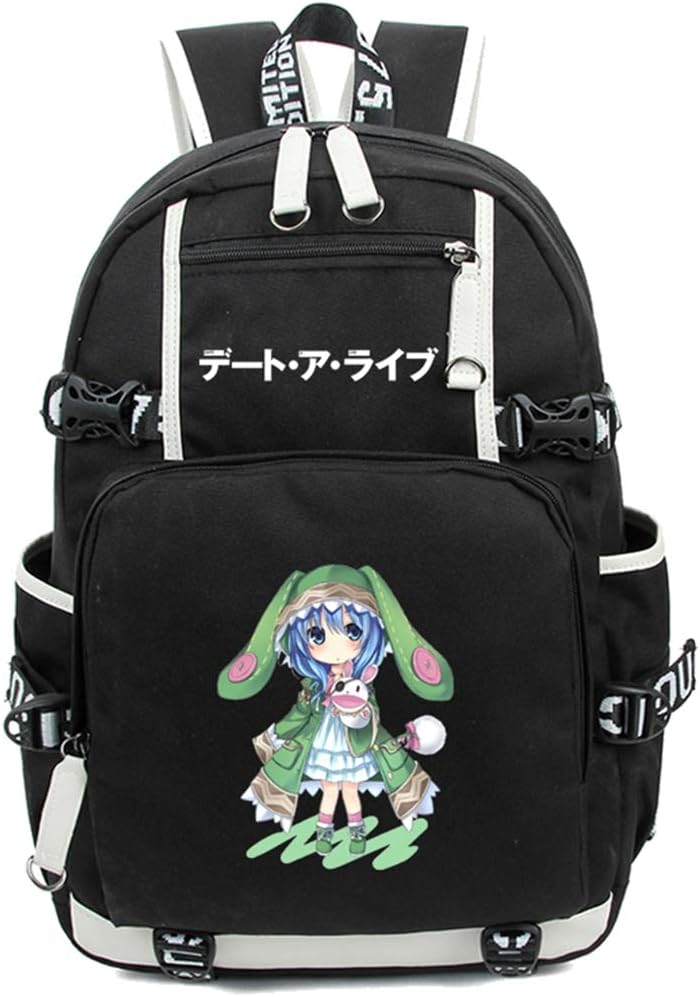Cosstars Date A Live Anime Backpack Book School Bag Rucksack