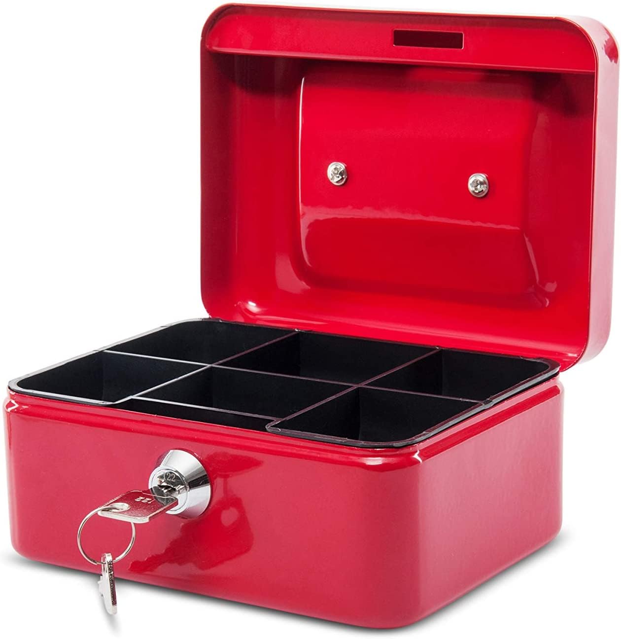 Maul 15.2 x 12.5 x 8.1 cm Cash Box 1 - Red