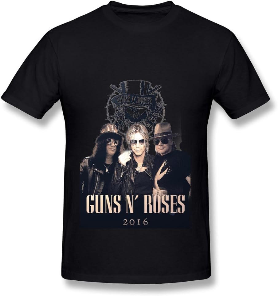 2016 Mens Guns N' Roses Not In This Lifetime Tour 2016 Poster T-shirts White