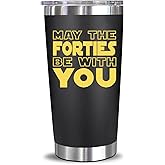 NewEleven 40th Birthday Gifts For Men Women - 1986 40th Birthday Decorations For Men Women - 40 Year Old Birthday Gifts For Dad, Mom, Friends Turning 40-20 Oz Tumbler