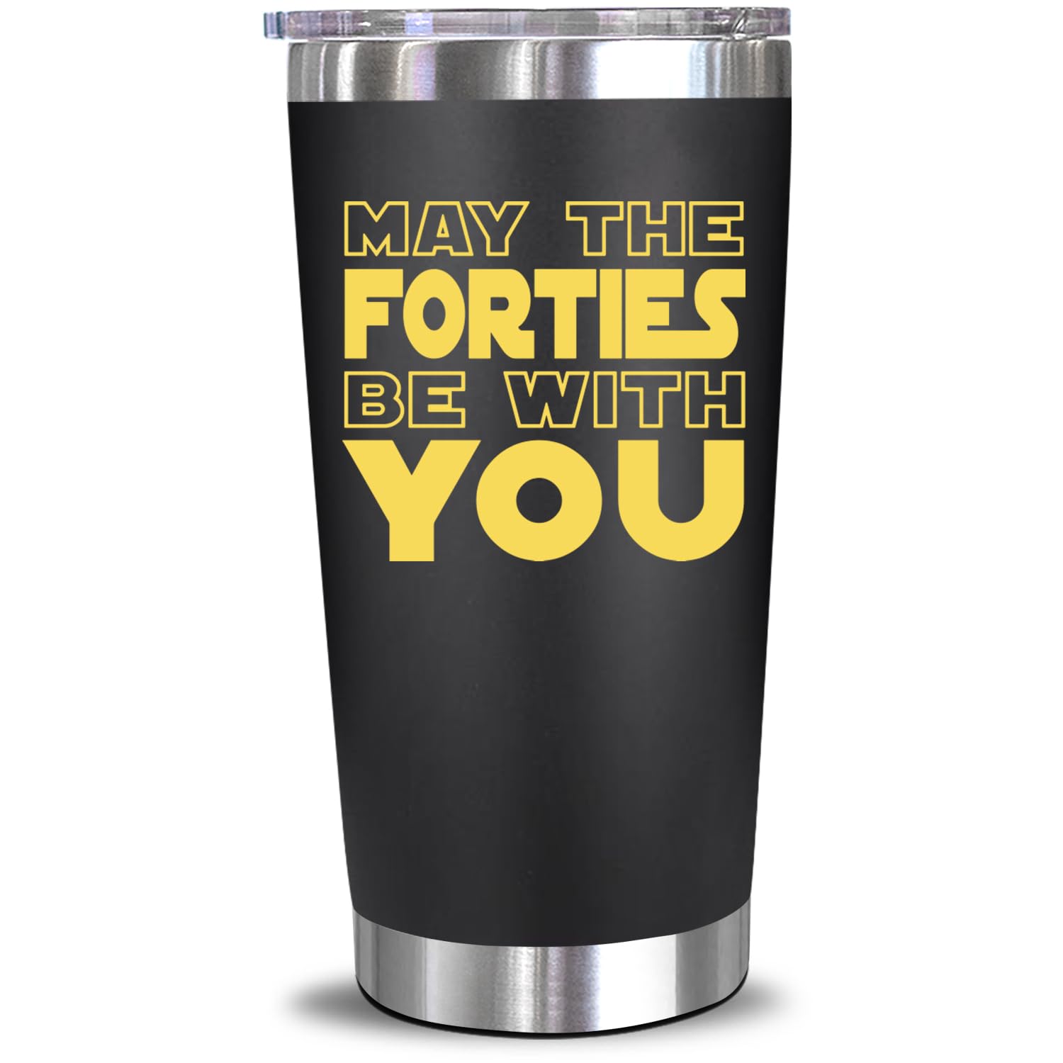 NewEleven 40th Birthday Gifts for Men, Women - 1986 40th Birthday Decorations for Men, Women - Gift for Woman Turning 40-40 Year Old Gifts for Him, Her, Husband, Wife - 20 Oz Tumbler