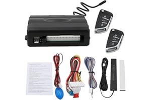 FABULETTA Car Control PKE Engine Start Alarm System Button Remote Engine Starter Kit