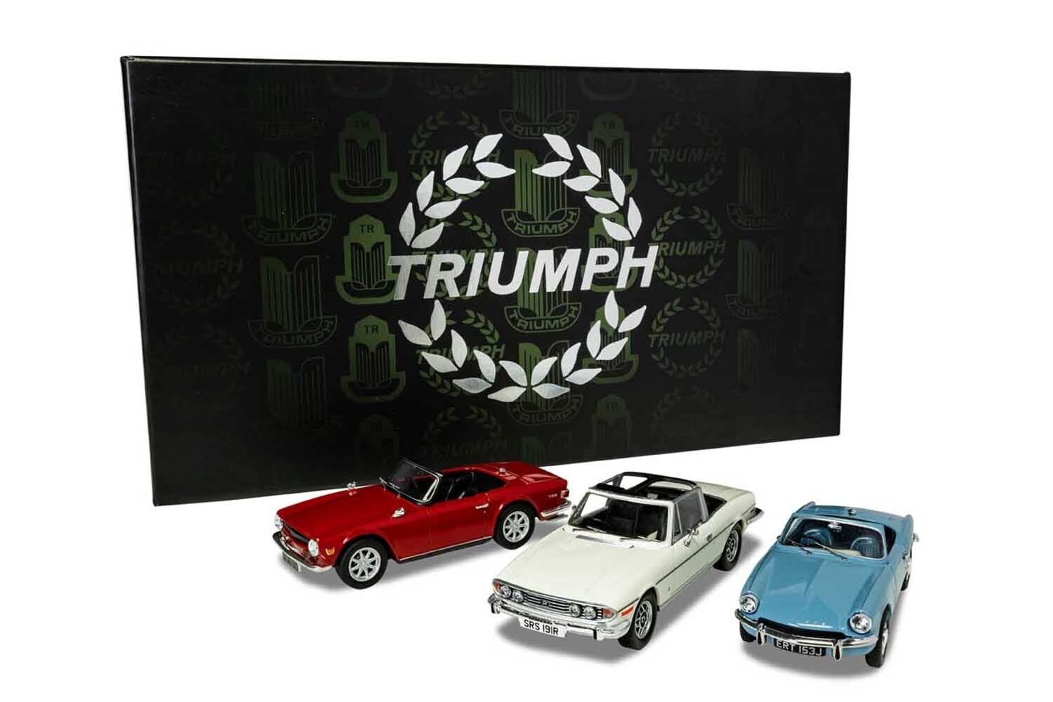 Corgi Diecast Model Cars - TC00005 Triumph Topless Collection, Men & Women Souvenir Gifts from UK - Small Die Cast Toy Car Models for Boys, Gift for Motor Enthusiasts