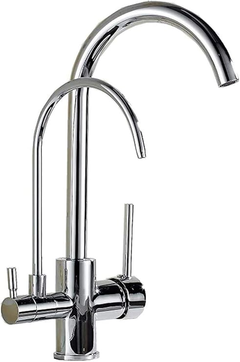 Chrome 3 Way Water Filter Taps Kitchen 