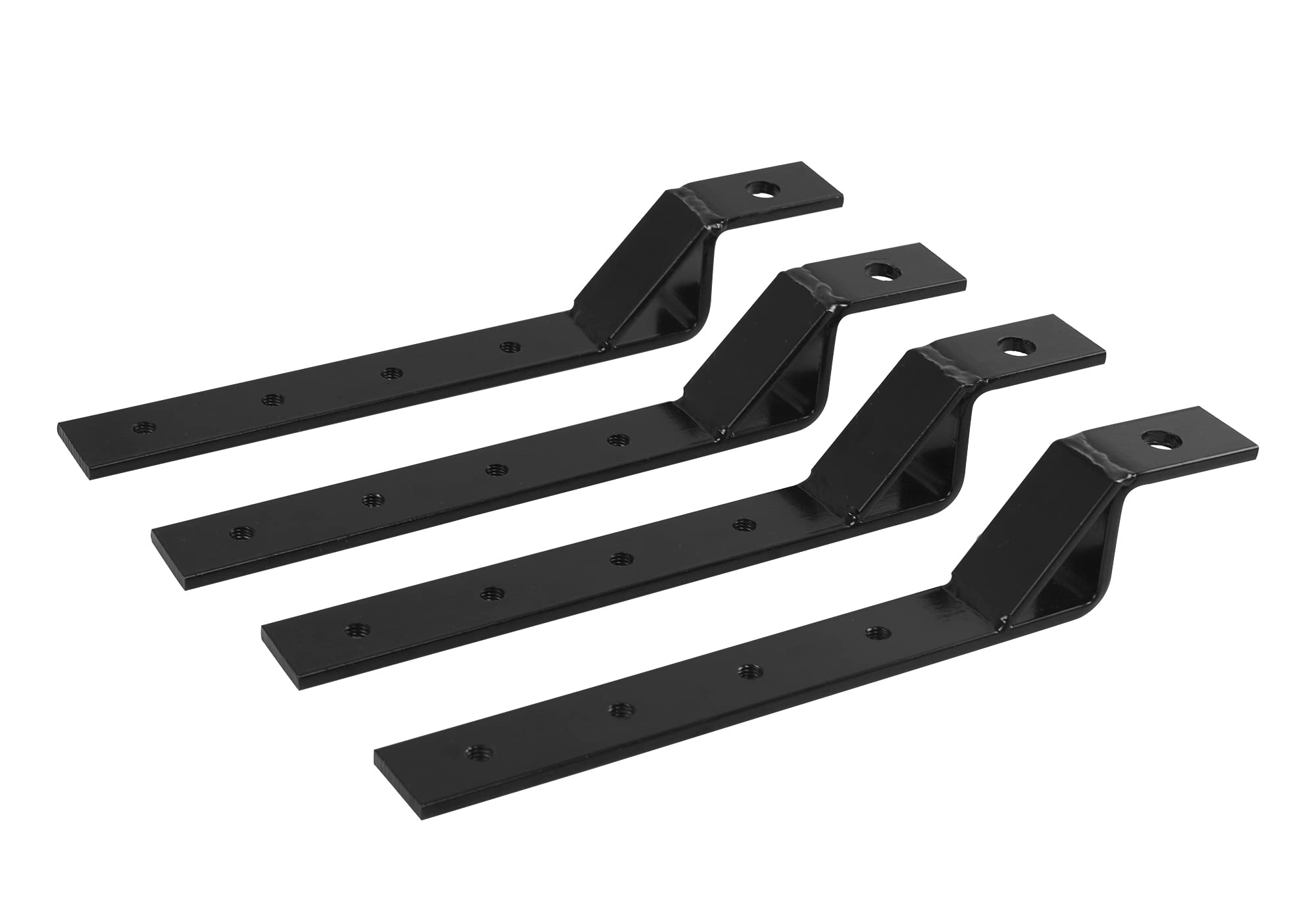 Motorcycle Universal Saddlebag Mounting Bracket Adjustable Hard Saddle Bag Mounting Bracket Kit,Black